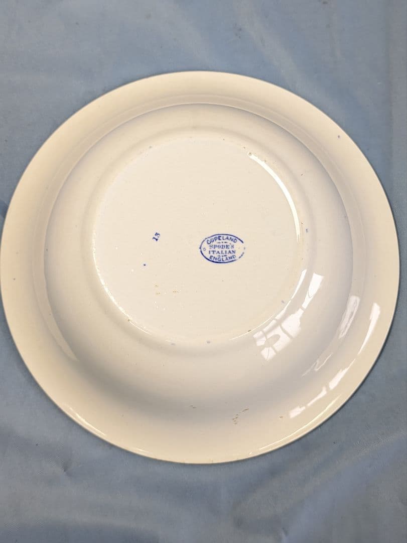 イギリス アンティーク スポード Spode ブルーイタリアン サラダボウル