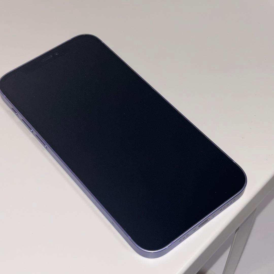 iPhone12 パープル 128GB SIMフリー 初期化済み