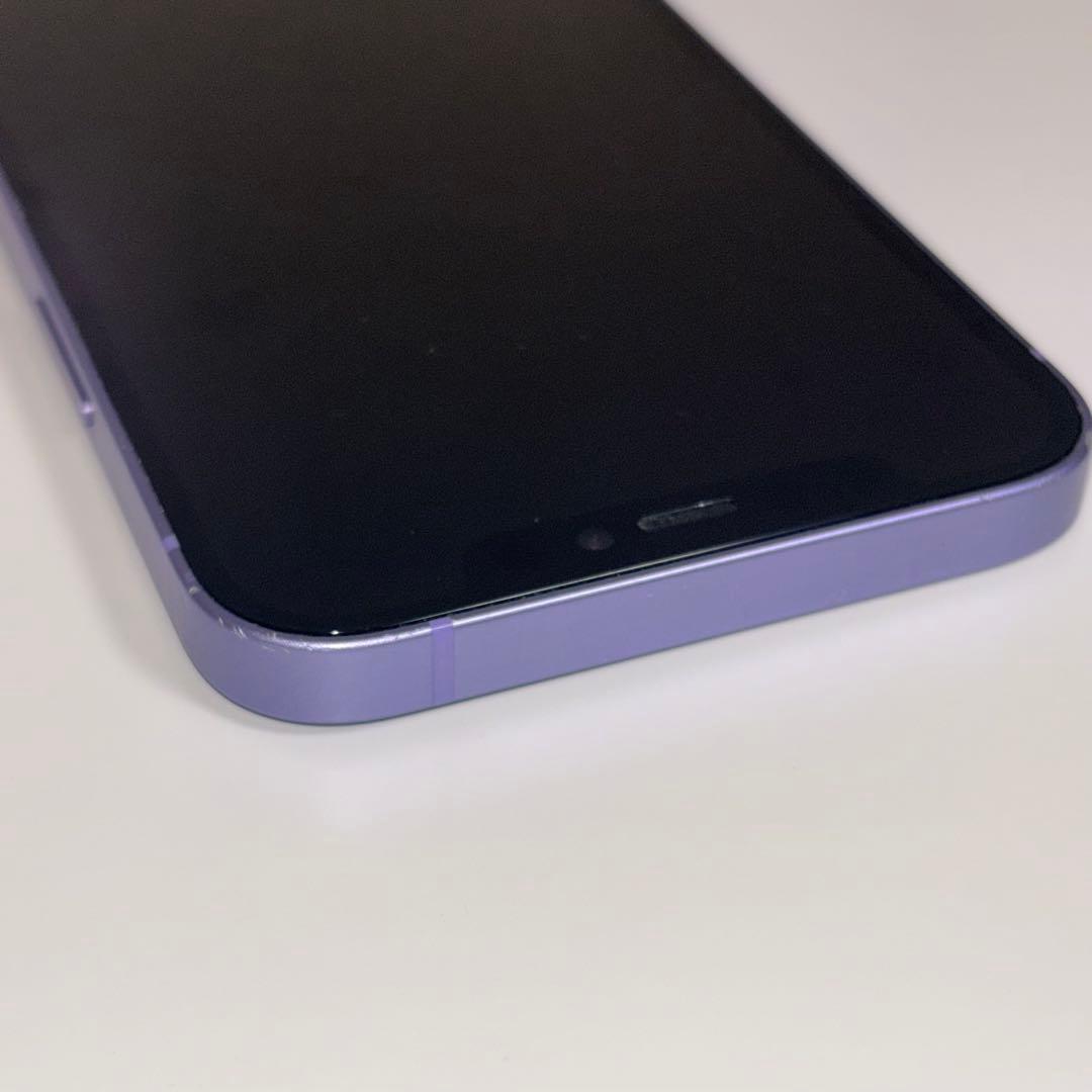 iPhone12 パープル 128GB SIMフリー 初期化済み