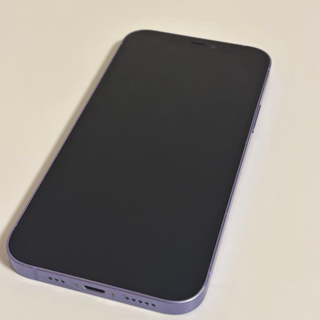 iPhone12 パープル 128GB SIMフリー 初期化済み