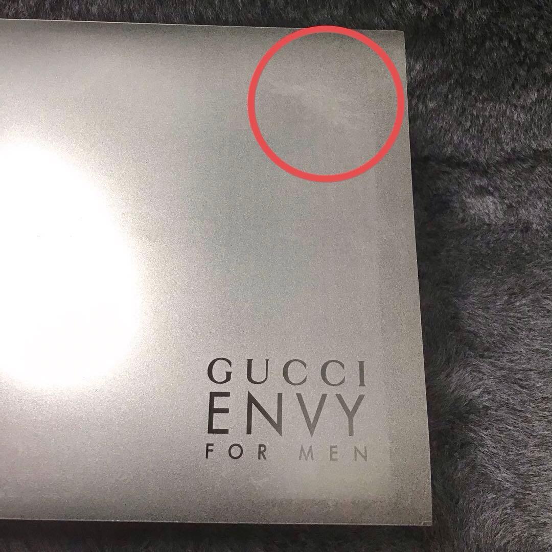 廃盤品　GUCCI ENVY FOR MEN 香水50mlとシャワージェルセット