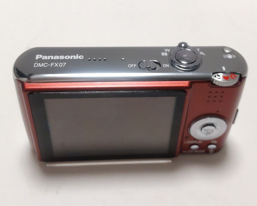 動作確認済み パナソニック LUMIX DMC-FX07 オールドコンデジ ③