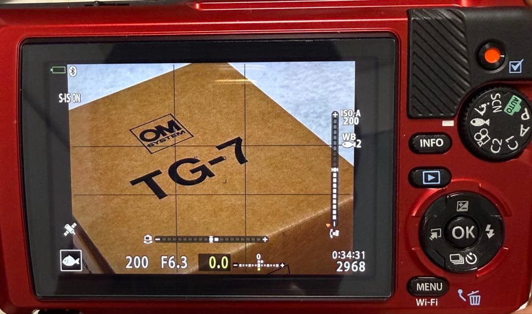 【美品】OM SYSTEM TG-7 防水カメラ ダイビングセット