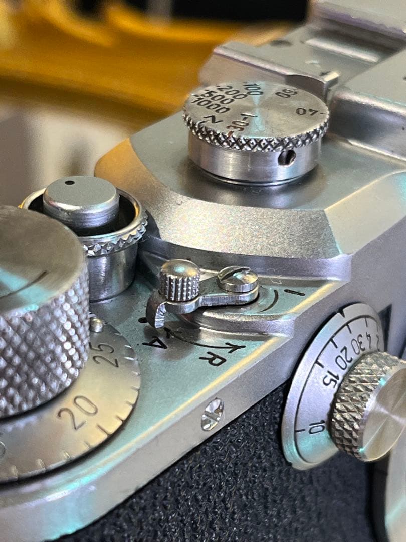 希少 1941年製 Leica IIIc 段付き シャークスキン エルマー付
