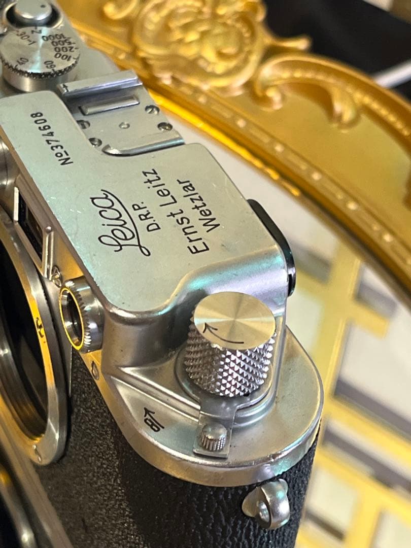 希少 1941年製 Leica IIIc 段付き シャークスキン エルマー付