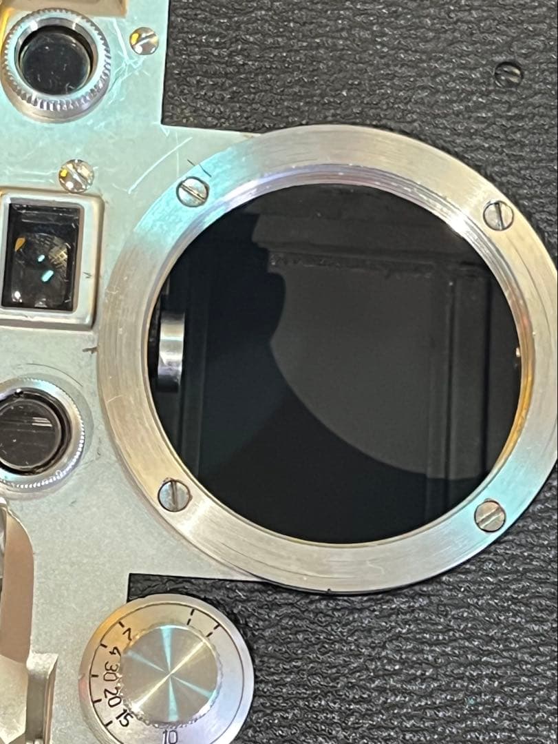 希少 1941年製 Leica IIIc 段付き シャークスキン エルマー付