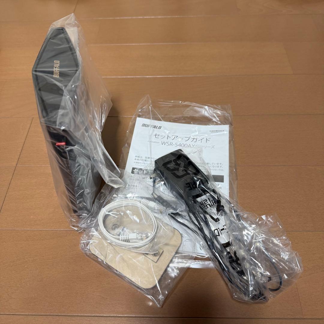 BUFFALO ルータ WSR-5400AX6-MB