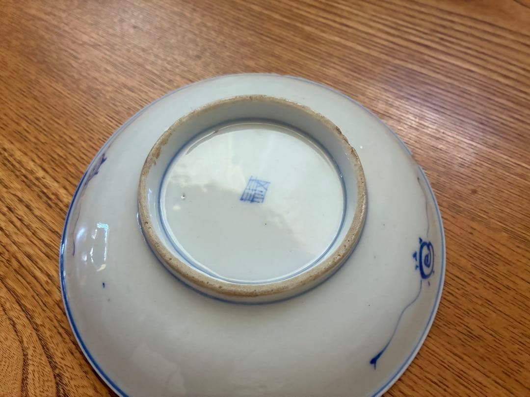 4枚セット【明治時代の古いお皿】明治アンティーク 骨董品