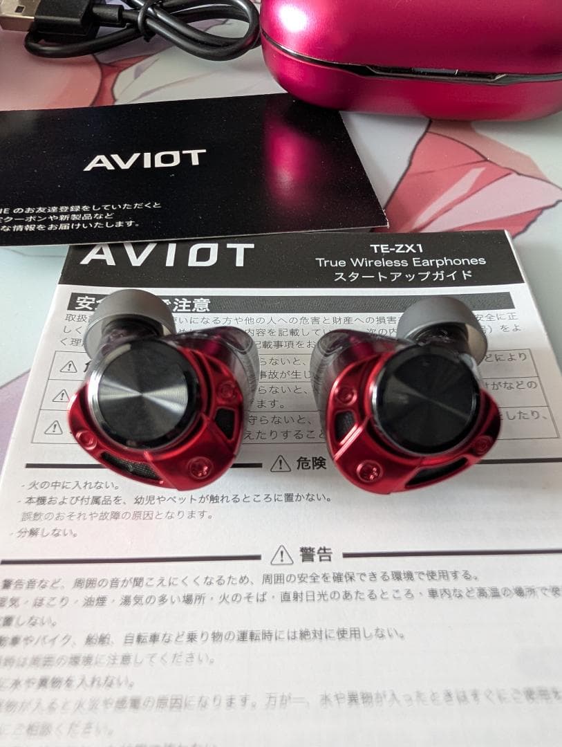 AVIOT TE-ZX1 ワイヤレスイヤホン
