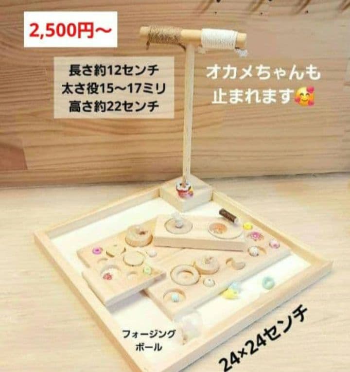 $263　⭐　フォージングトイセット⭐　輪投げ　バードトイ　文鳥　インコ