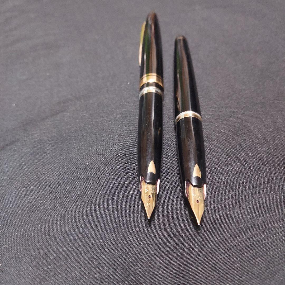 【２本セット】セーラー２１　万年筆　ペン先２１K　ロングとショート