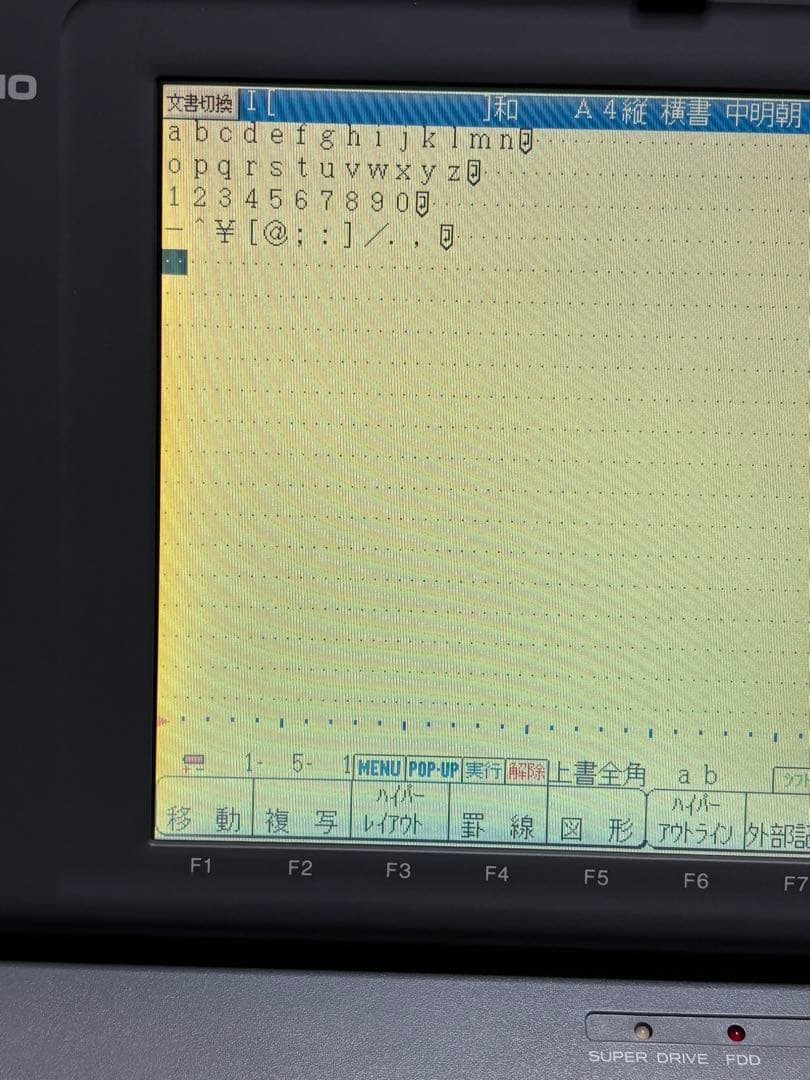 ワープロ Darwin CX-300 カシオ CASIO