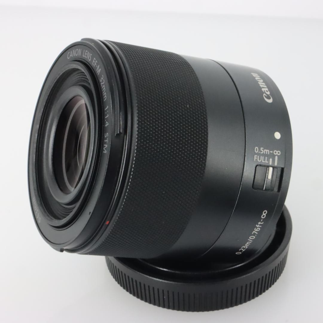 【美品】Canon EF-M 32mm f/1.4 STM レンズ ＋純正付属品