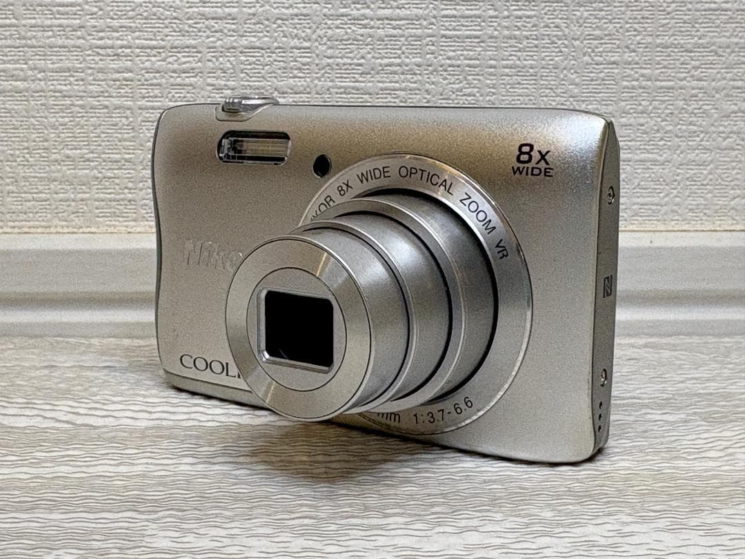 【美品・完動品】Nikon Coolpix S3700 シルバー