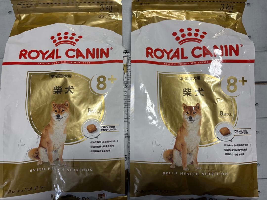  CANIN 柴犬中・高齢犬用ドライフード 3kg×2個セット