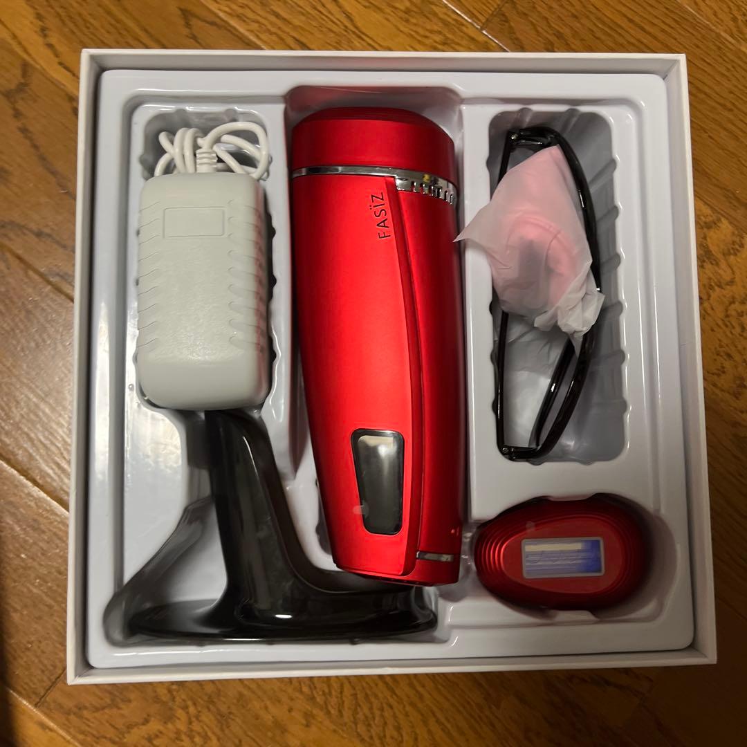 FASIZ 脱毛器 レッド サングラス付き