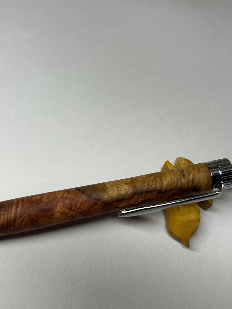 花梨瘤　紅白　シャープペンシル0.5mm 加藤金属