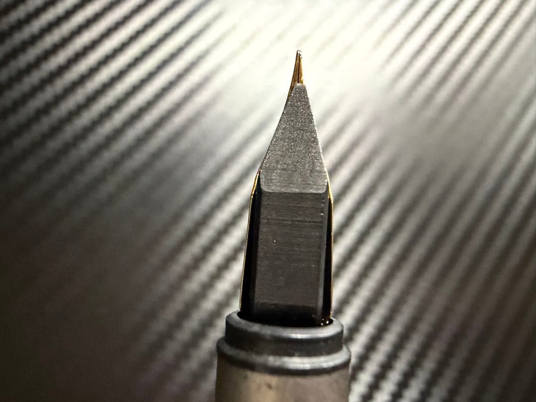 美品 モンブラン ノブレス スリムライン 14K 万年筆 EF 極細字