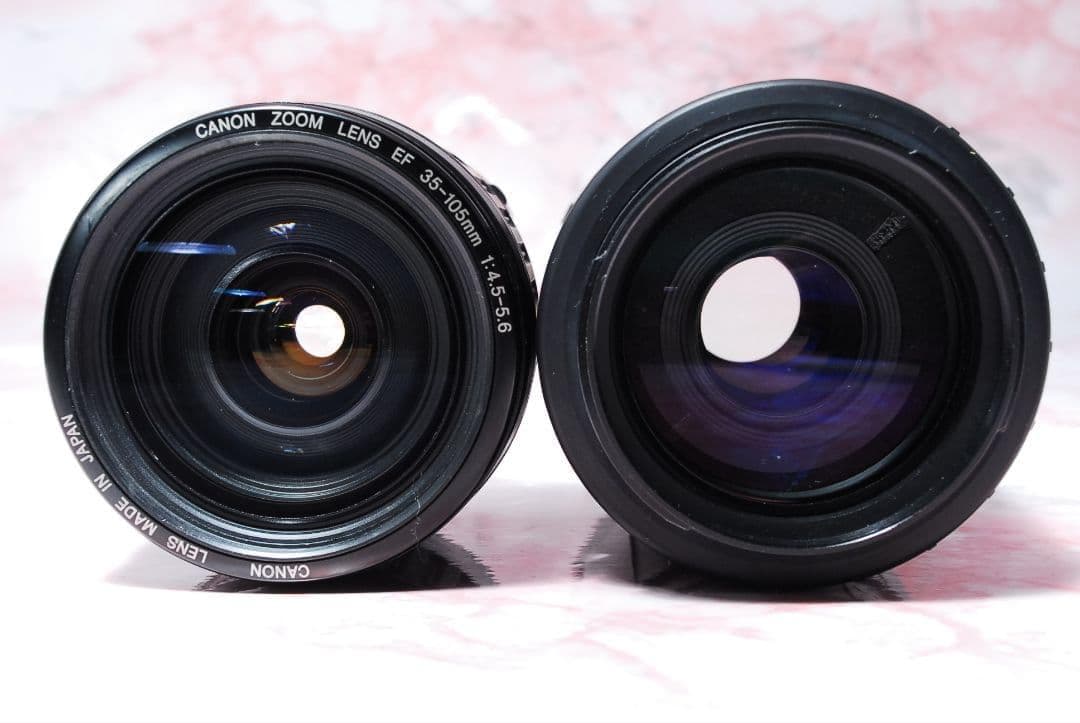 ✨️Canon EOS 60D✨標準＋望遠Wレンズ 高画質 本格撮影 すぐ使える