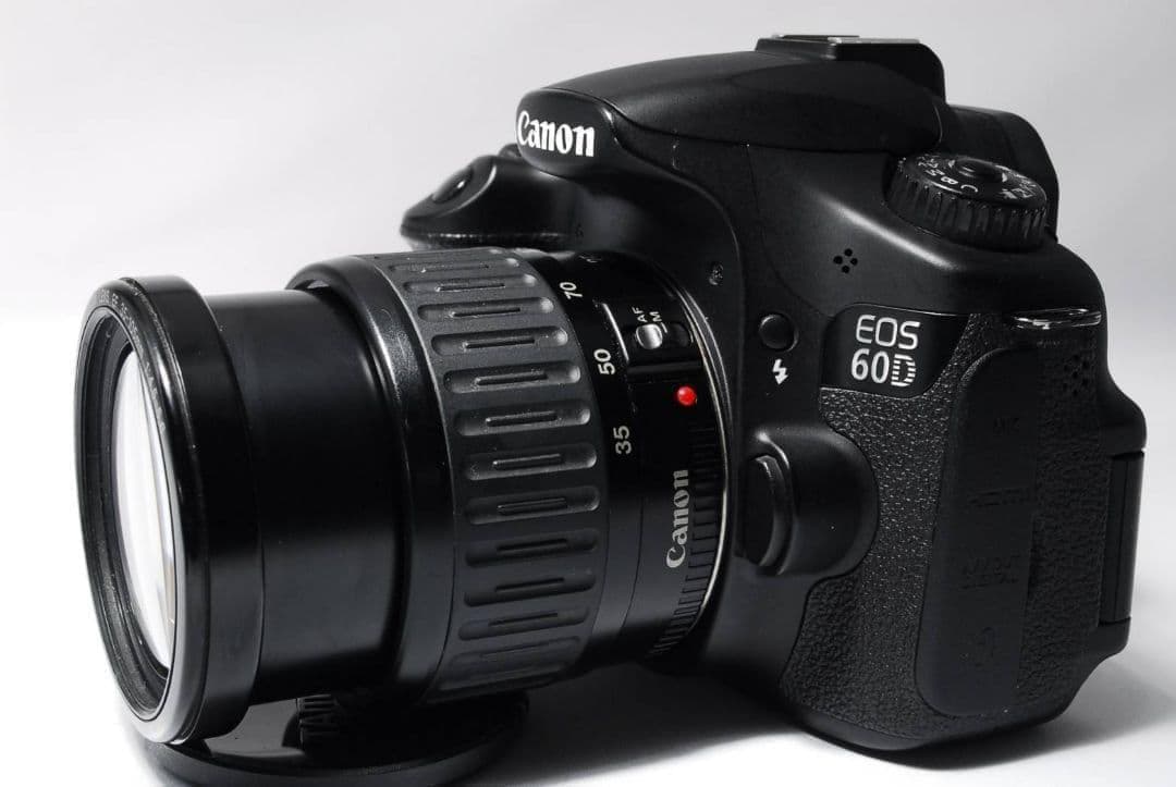 ✨️Canon EOS 60D✨標準＋望遠Wレンズ 高画質 本格撮影 すぐ使える
