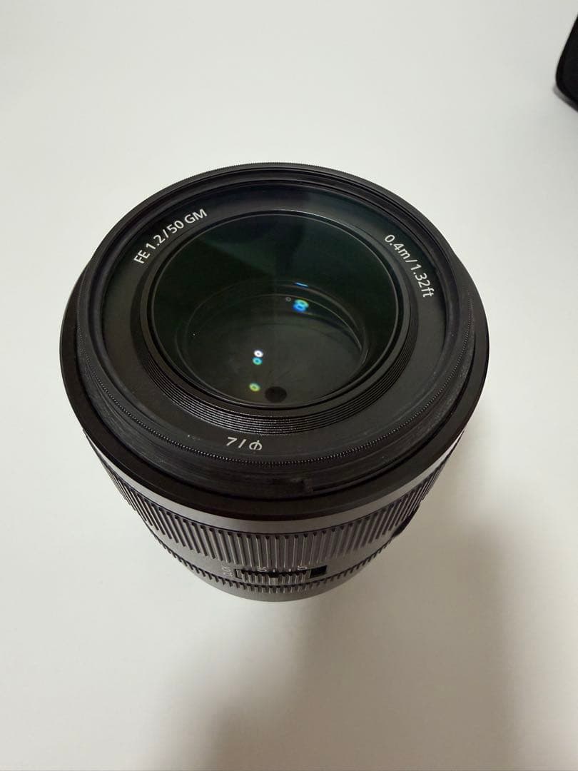 Sony FE 50mm F1.2 GM レンズ【保護フィルター付】