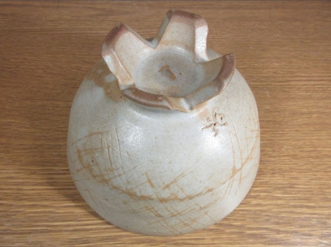 真作保証 金太漢 自作 神波東嶽 極箱 高麗金海猫掻手茶碗 臨済宗 大徳寺 韓国