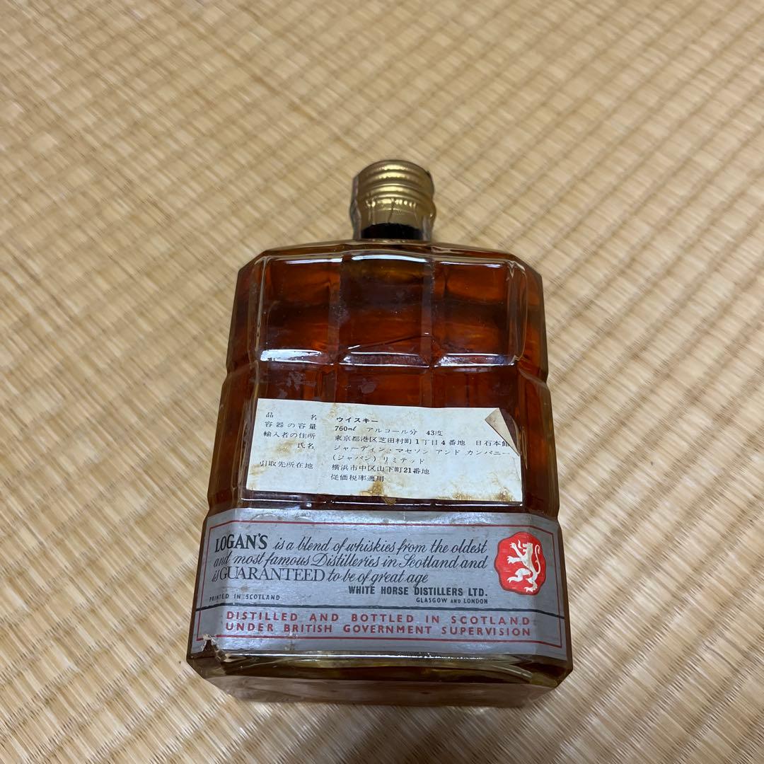 特級 古酒 LOGAN’S De Luxe スコッチウイスキー 未開栓 ローガン