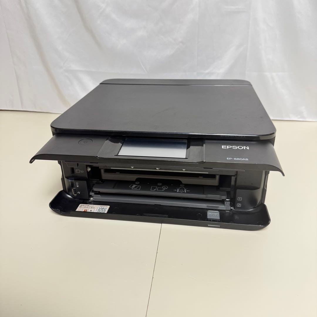 EPSON EP-880AB プリンター 本体 インクとメンテナンスボックス付き