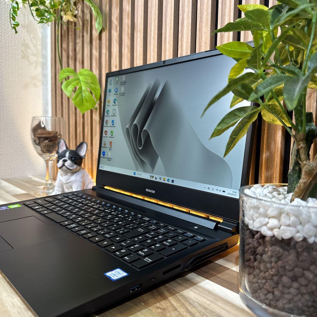 ゲーミング NVIDIAグラボ搭載‼️Mouse☘️最高峰i7☘ノートパソコン