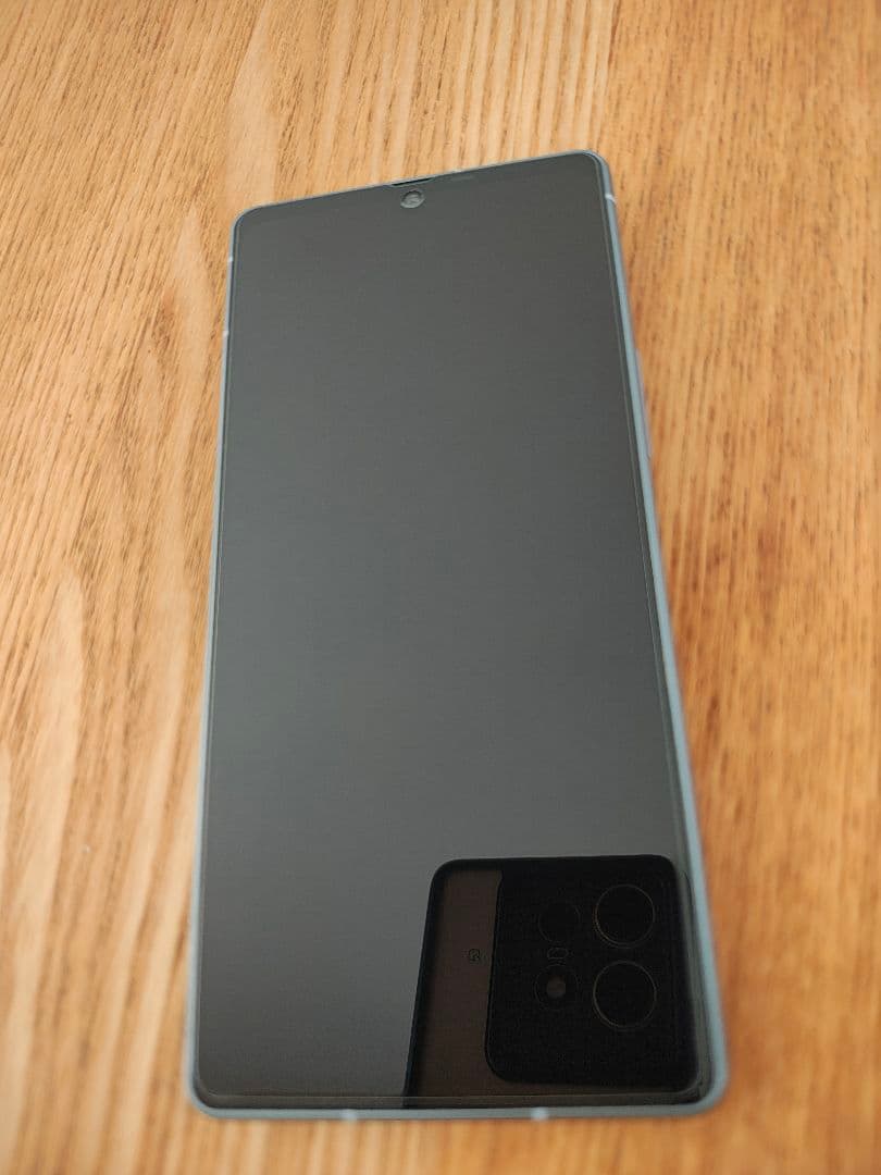 【ケース、新品フィルム付き】SHARP AQUOS R8 ブルー SIMフリー