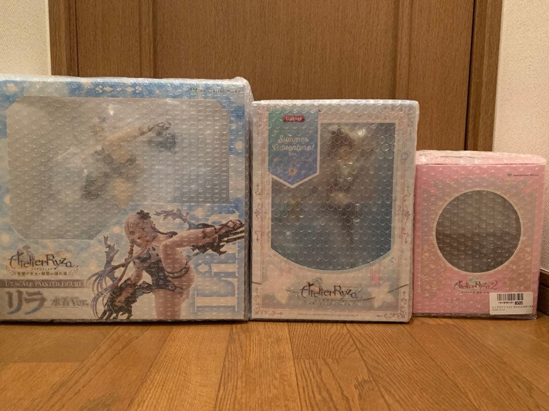 【新品未開封】ライザのアトリエ　スケールフィギュア　3種セット　リラ　ライザ