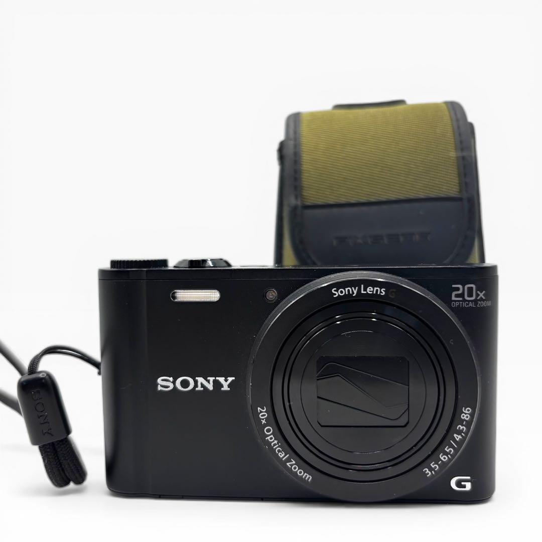 美品 SONY Cyber−shot DSC−WX350(B) SD4GB