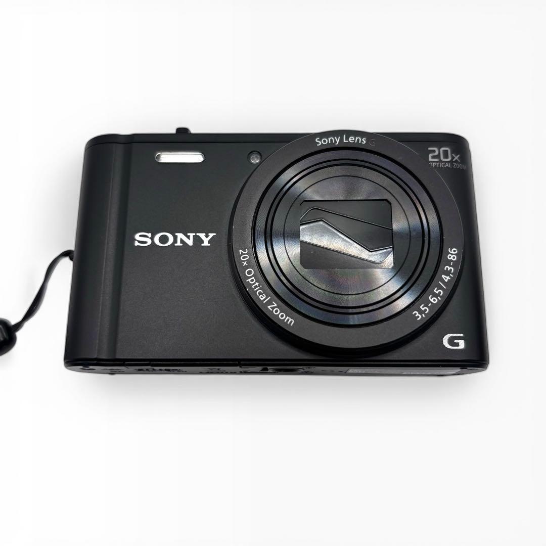 美品 SONY Cyber−shot DSC−WX350(B) SD4GB