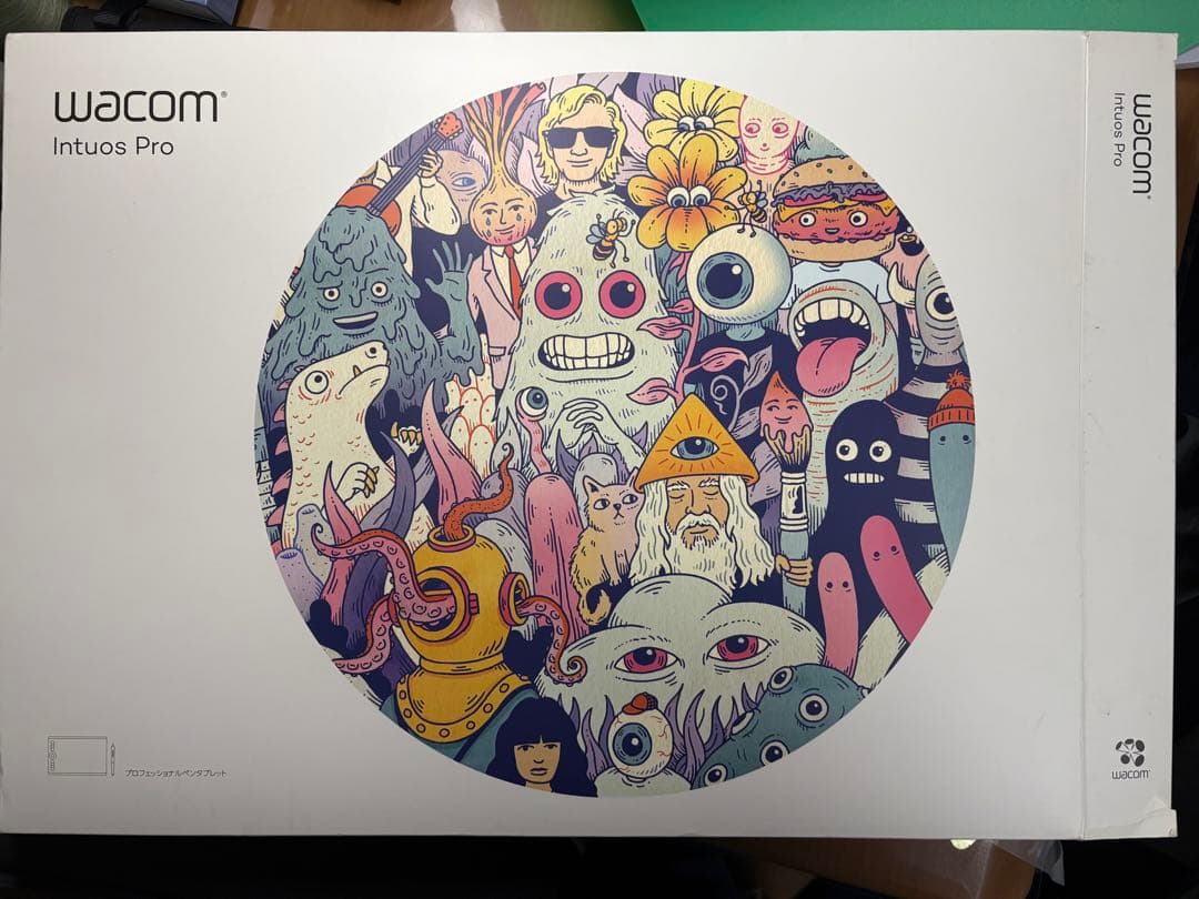 Wacom Intuos Pro L ペンタブレット 純正グリップ付