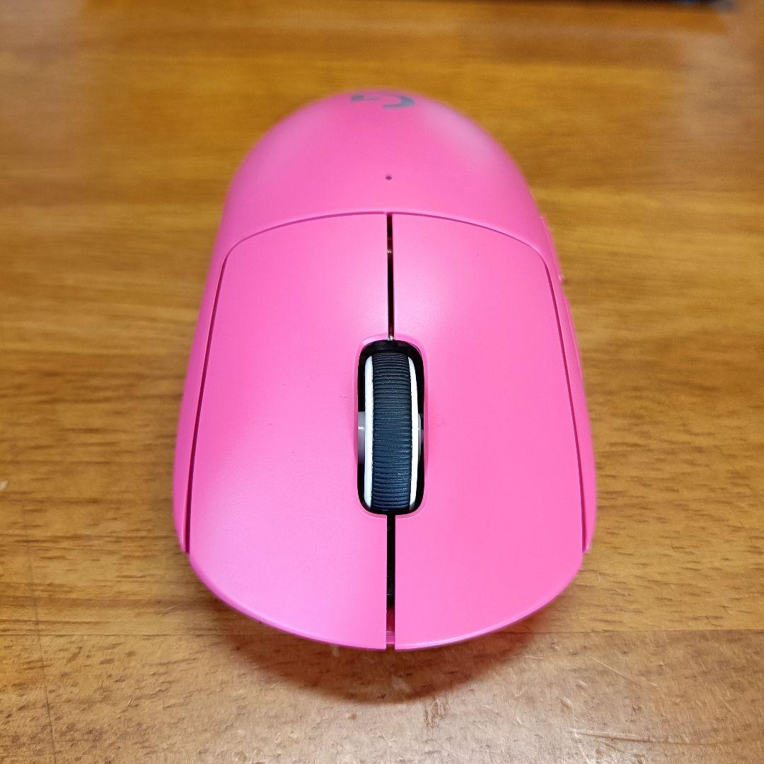 【 美品 】Logicool G PRO X SUPERLIGHT (マゼンタ)
