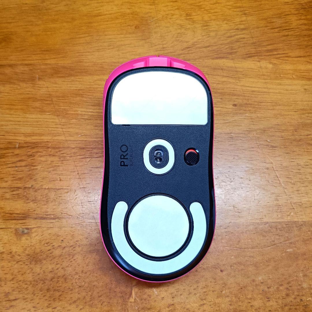 【 美品 】Logicool G PRO X SUPERLIGHT (マゼンタ)