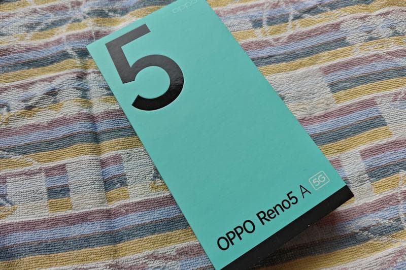 SIMフリー OPPO Reno5 A アイスブルー 本体