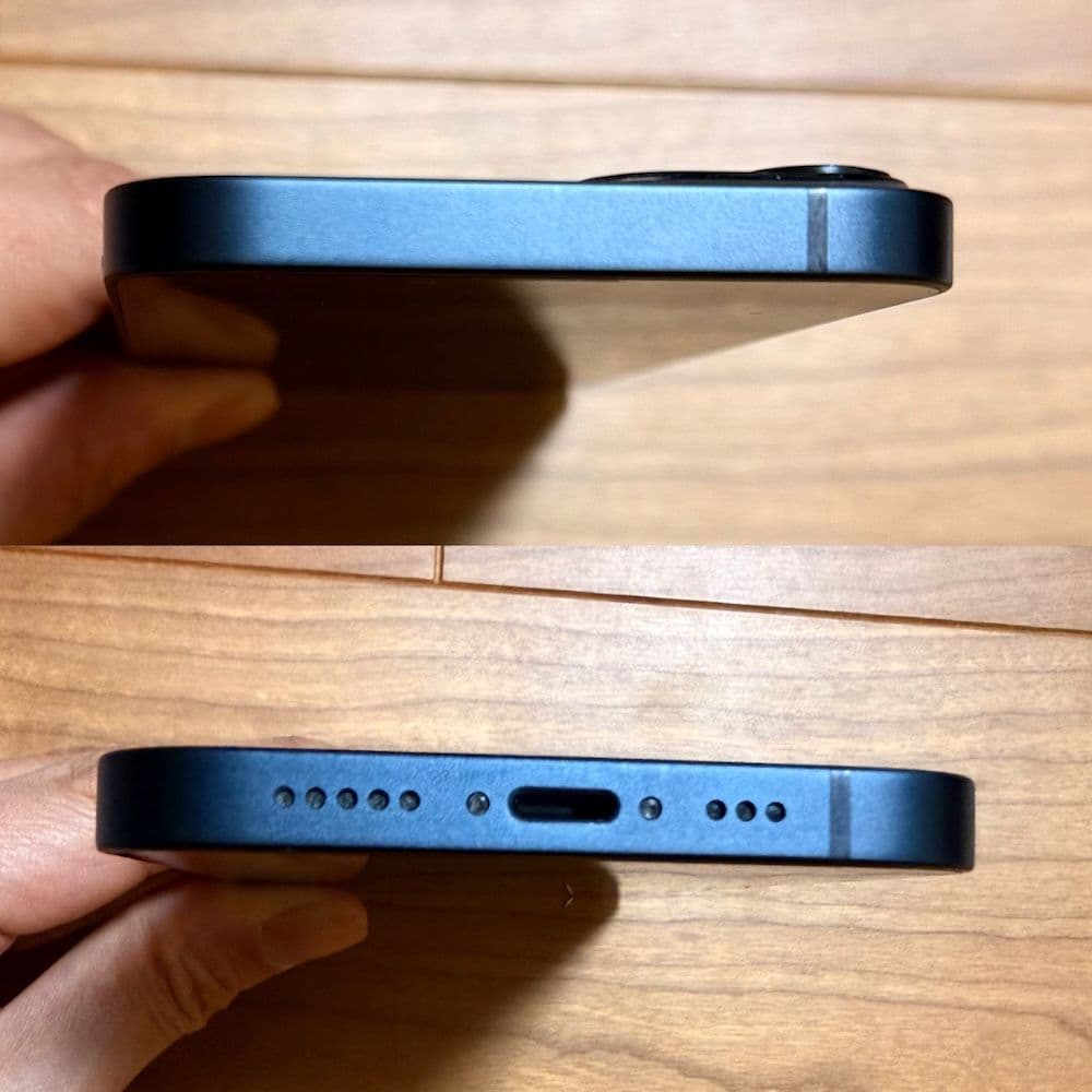 【美品】iphone13　256GB　ミッドナイト　バッテリー86%　ケース付