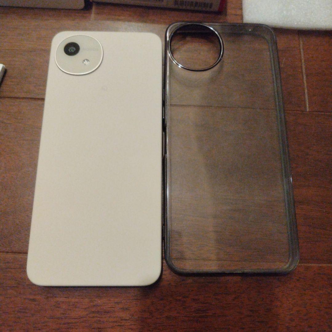 （ジャンク品）AQUOS wish 4 SH-52E　ホワイト 本体