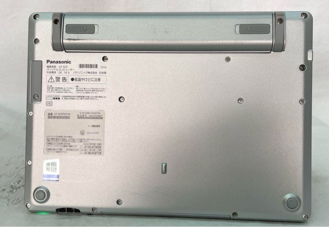 Let's note CF-SZ5 SSD256GB メモリー8 美品　#5