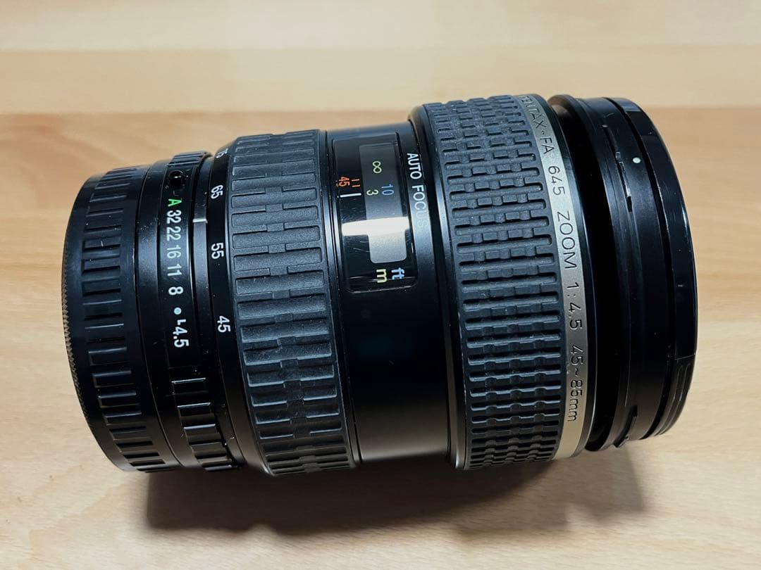 【動作確認済】PENTAX 645N + FAズームレンズ2本セット