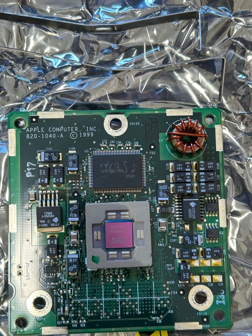 PowerMacG4 Cube CPUボード400MHz&純正ヒートシンクセット