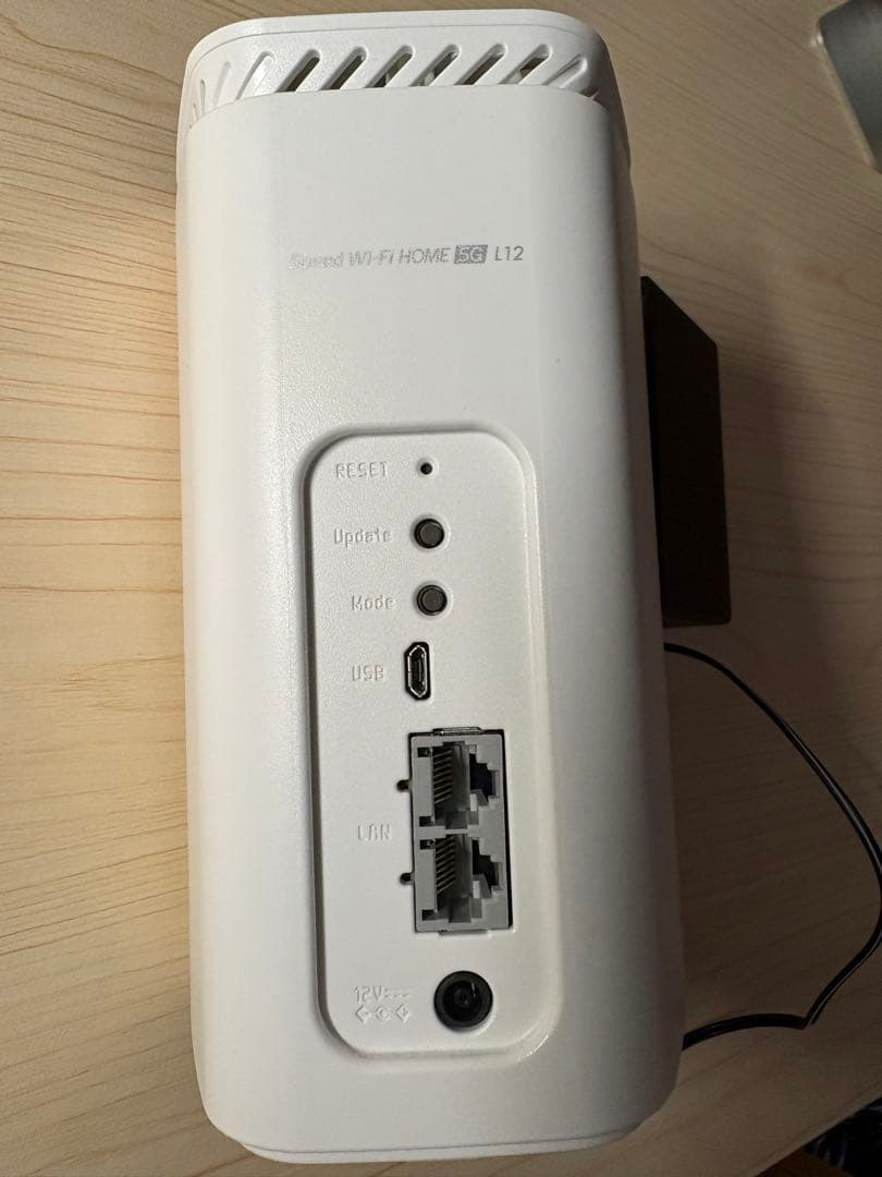 【美品・短期間使用】 Speed Wi-Fi  5G L12 NAR02
