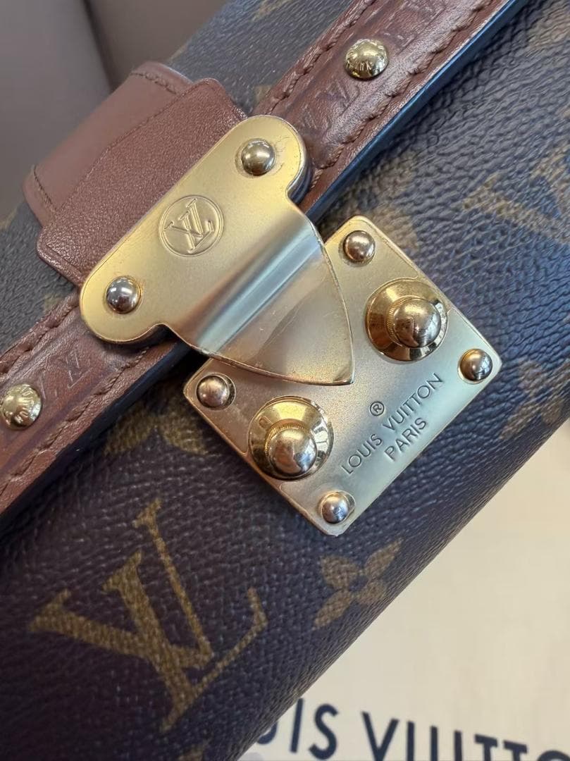 ルイヴィトン モノグラム パピヨン トランク M57835 ショルダーバッグ