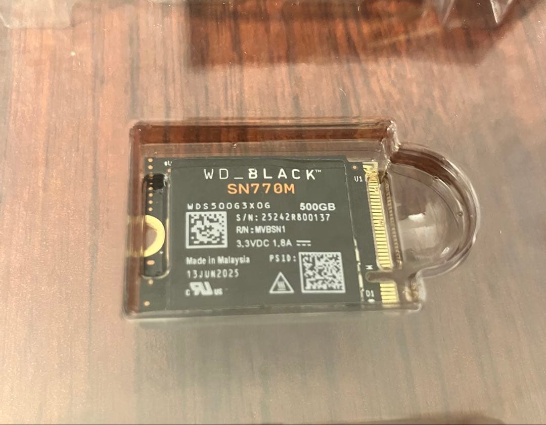 ウエスタンデジタル SSD NVMe Gen4 500GB 正規品　期間限定価格