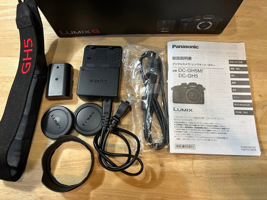 LUMIX GH5 DC-GH5M レンズキット 美品 使用2回のみ 付属品完備