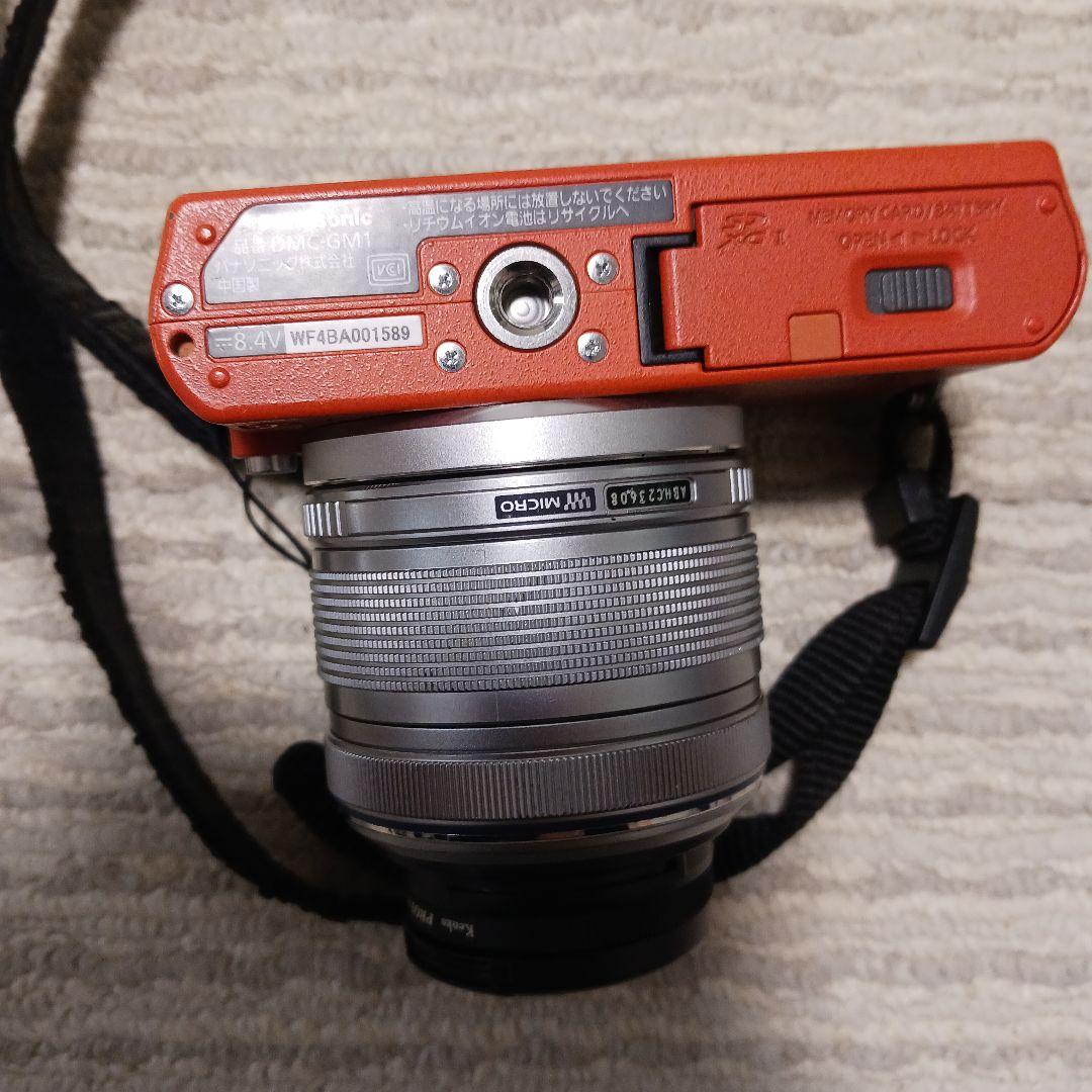 Panasonic DMC-GM1 オレンジ +OLYMPUS レンズセット