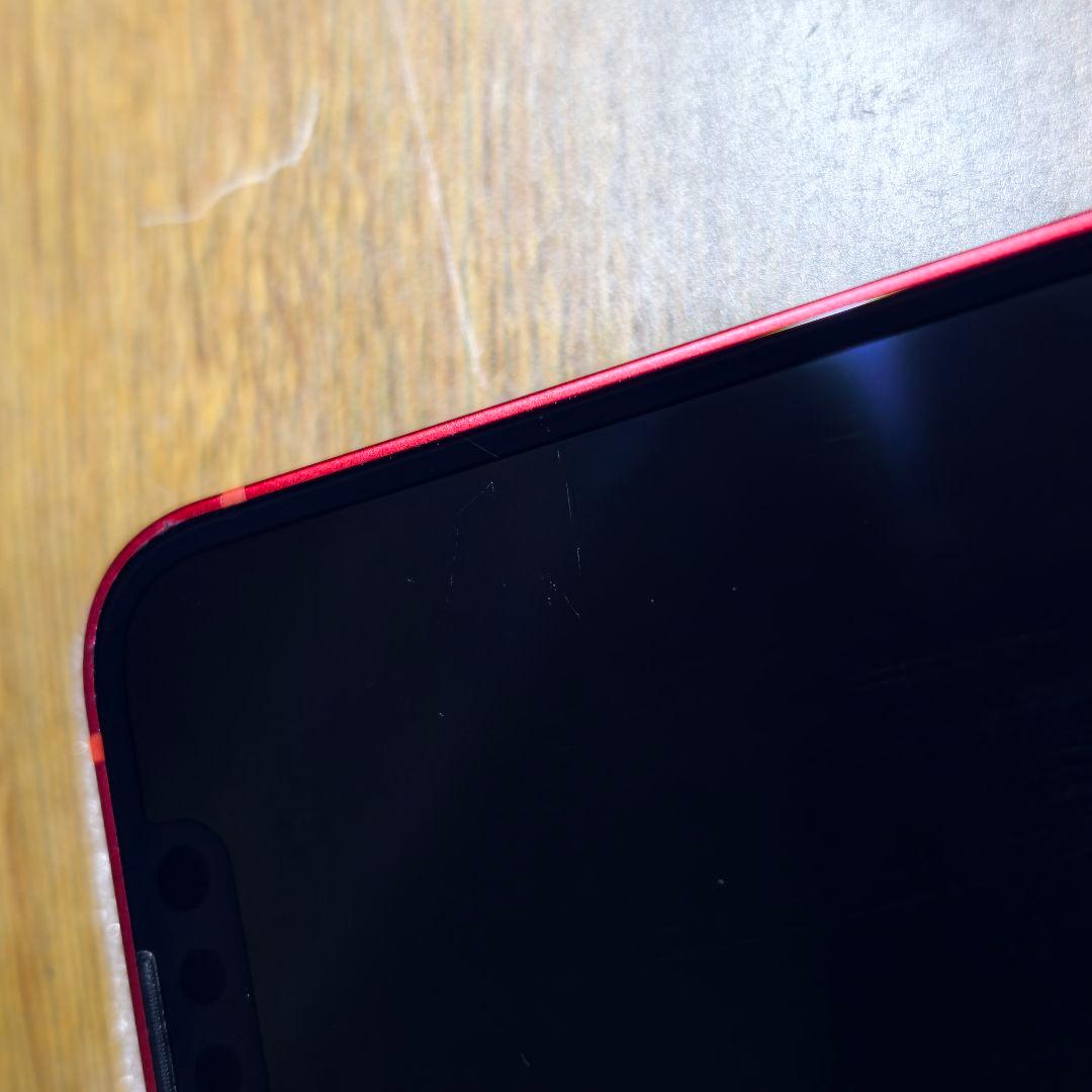 iPhone 13 mini 赤 バッテリー新品 美品