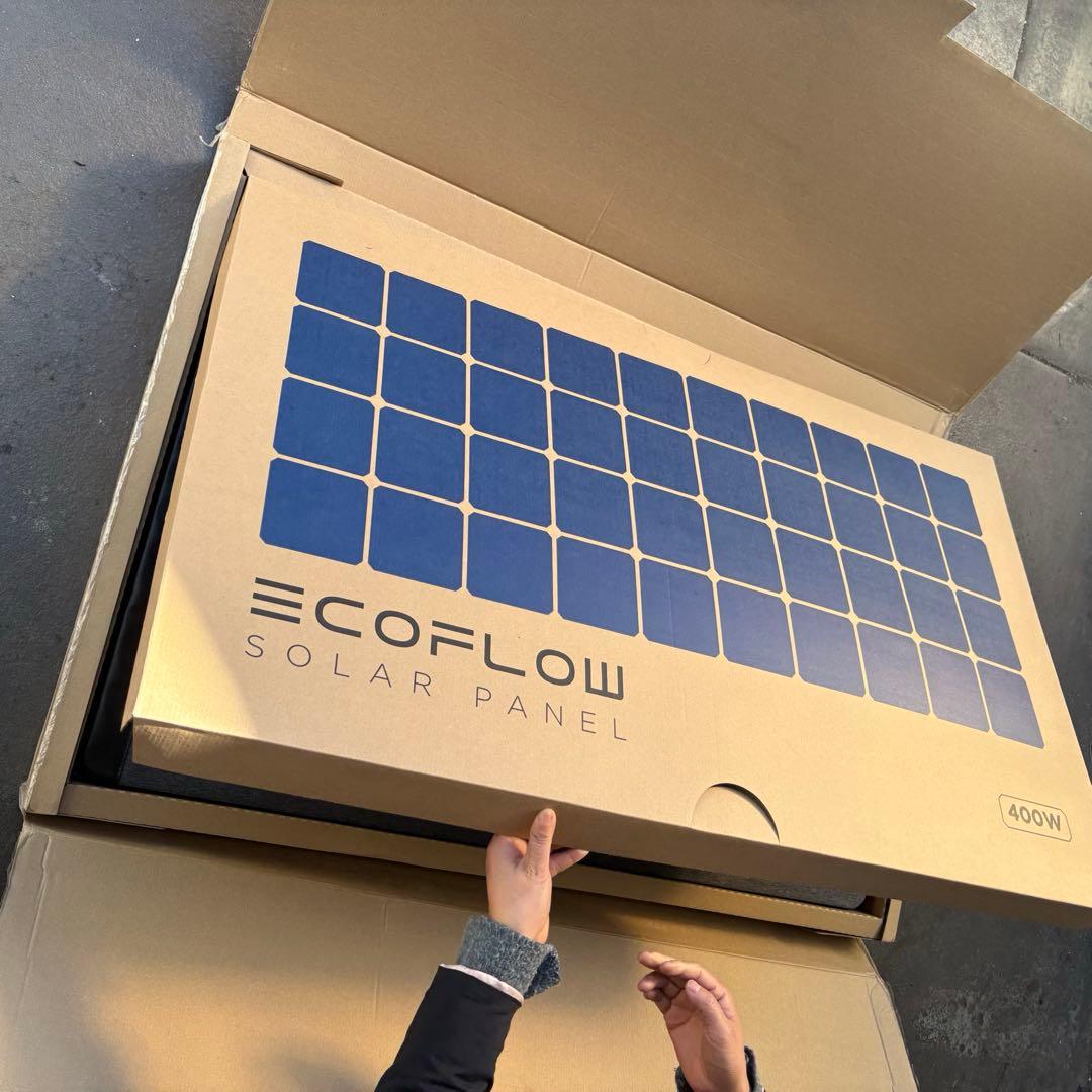 『新品』エコフロー　ECOFLOW 400W ソーラーパネル