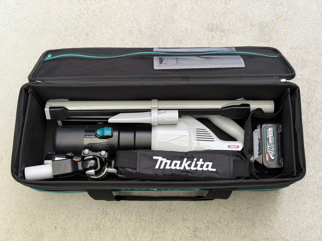 【新品】 40V マキタ CL004G 充電式 クリーナ 掃除機 バッテリー付き